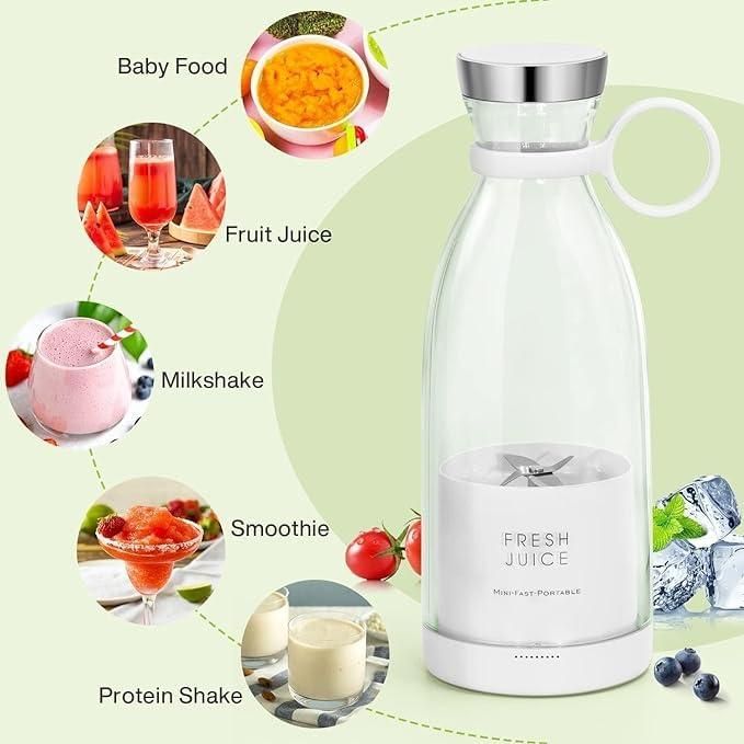 Travel Portable Mini Juice Blender | 6 Months Warranty